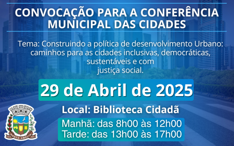 2ª Conferência Municipal da cidade de Santa Amélia