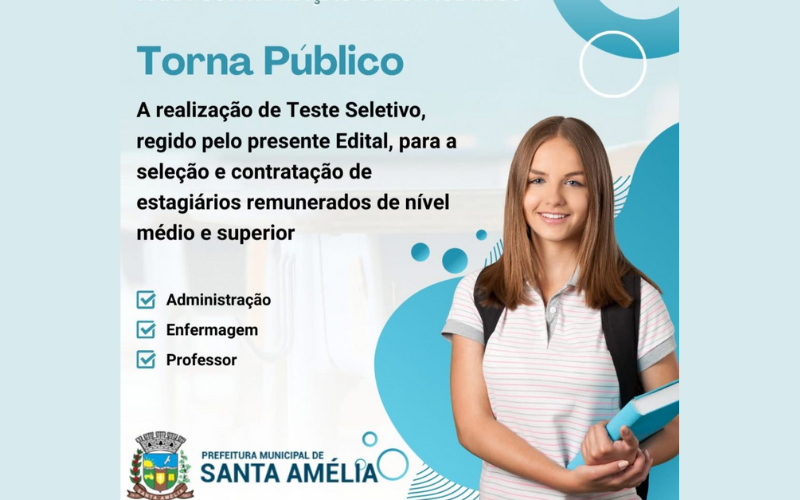 EDITAL DE ABERTURA: TESTE SELETIVO N° 01/2025 - EDITAL N° 01/2025