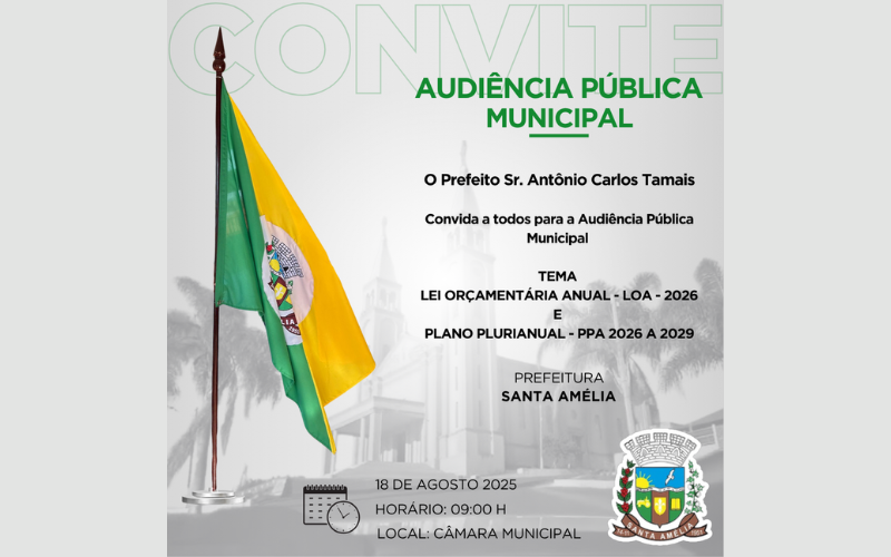 Audiência Pública Municipal