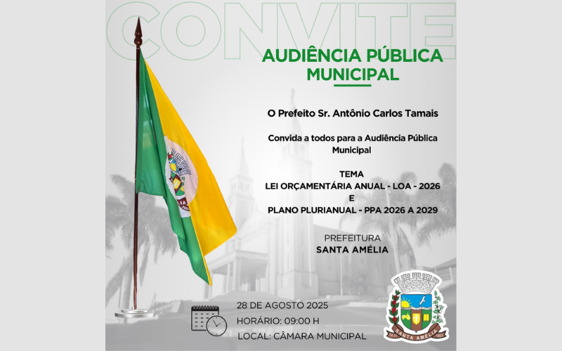 Audiência Pública Municipal